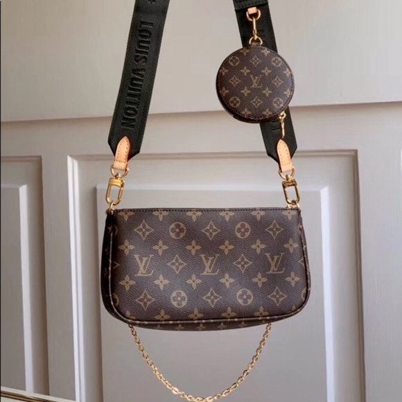 LV Pochette Accessories CrossBody Green - Picture 3 of 13